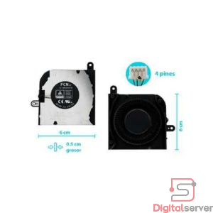 FAN / COOLER / VENTILADOR PARA LAPTOP DELL LATITUDE 5420 0HX40M / 4 PINES