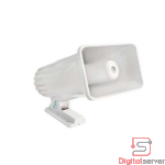 SIRENA DE SEGURIDAD 12V DC 30W 2 TONOS / COLOR BLANCO