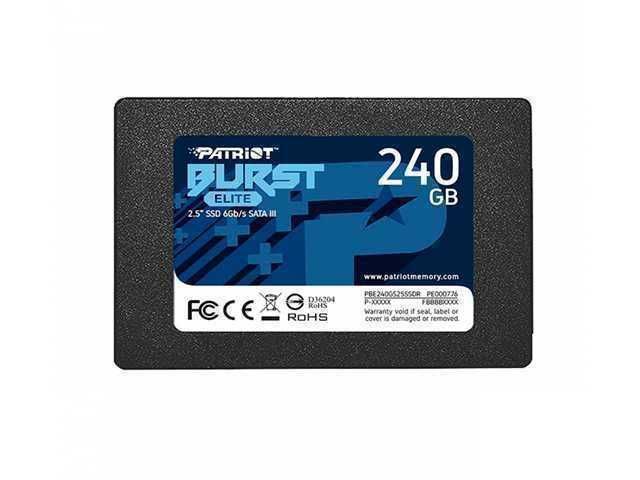 UNIDAD DE ESTADO SOLIDO SSD PATRIOT BURST ELITE 240GB / 2.5" / 6GB/S / SATA III