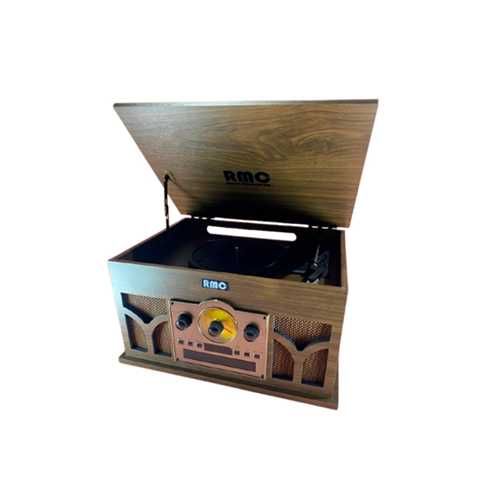 TOCADISCOS VICTROLA VINTAGE 8 EN 1 T8 RMC