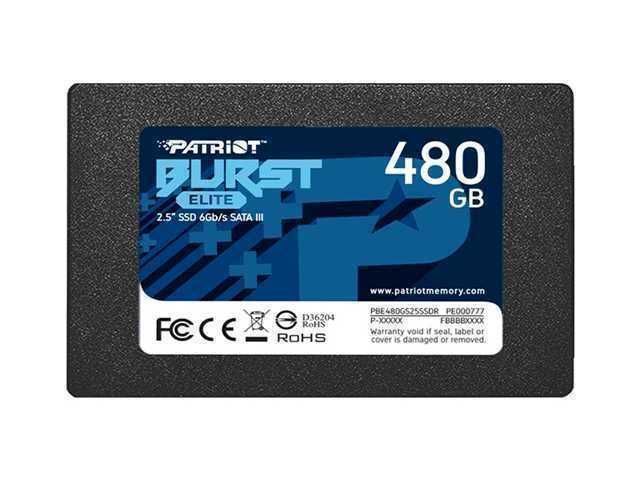 UNIDAD DE ESTADO SOLIDO SSD PATRIOT BURST ELITE 480GB / 2.5" / 6GB/S / SATA III