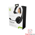AUDIFONOS KLIP XTREME VOXCOM / KCH-750 / INALAMBRICO / BLUETOOTH / JACK 3.5MM / 30 HORAS / CANCELACIONDE RUIDO