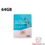 MEMORIA MICRO SD AOC 64GB / 30TF064A/00 / COLOR GREAMY AZUL 