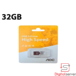 FLASH MEMORY PENDRIVE AOC 32GB / GA21UA32A/AA / USB 2.0 / COLOR GRIS