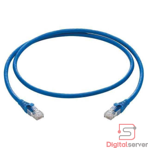 PATCH CORD UTP CAT 6 AGILER / CONECTOR DE PLASTICO RJ45 / FTP / CCA / 0.90 CMS / COLOR AZUL