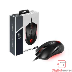 MOUSE GAMER MSI CLUTCH GM08 GAMING USB / 4200 DPI / 6 BOTONES / COLOR NEGRO