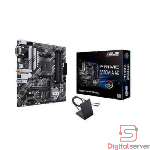 MAINBOARD ASUS B550M-A AC AMD AM4 RYZEN / AM4 WIFI HDMI DVI / mATX / DDR4 / PCIe / M.2 / USB
