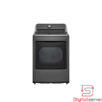 SECADORA A GAS LG 25 KG CARGA FRONTAL / DT25MTGK 110V / COLOR NEGRA