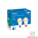 FOCOS INTELIGENTES WIFI SMART MULTICOLOR TP-LINK TAPO 1055 LUM CONTROL POR VOZ 2 UNIDADES
