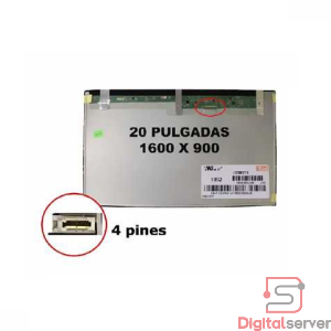 PANTALLA PARA ALL IN ONE 20" PULGADAS HD 1600x900 / LTM200KT10 -V01 / 4 PINES