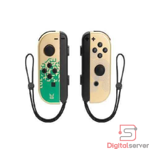 CONTROLADOR JOY-CON PAIR PARA NINTENDO SWITCH / THE LOZ KINGDOM / COLOR DORADO Y VERDE