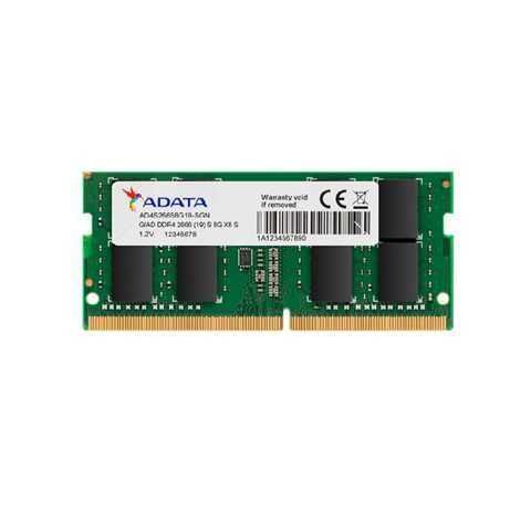 MEMORIA RAM ADATA DDR4 8GB 2666MHZ SODIMM / AD4S240038G17-B / 1.2V / PARA LAPTOP / GRADO A