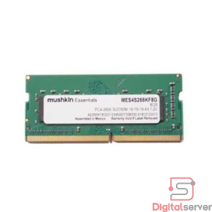 MEMORIA RAM MUSHKIN ESSENTIALS DDR4 8GB 2666MHZ SODIMM / 1.2V / PARA LAPTOP / GRADO A
