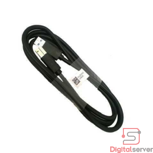 CABLE DE DATO DELL USB A 3.0 A USB B 3.0 PARA DISCO DURO EXTERNO / LECTOR DE TARJETA / COLOR NEGRO