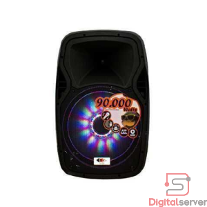 PARLANTE ENGLAND GOUND DE-EPIC-15 LED / 15" PULGADAS / BLUETOOTH / 90000 WATTS / USB / MICRO SD / COLOR NEGRO