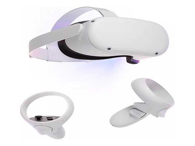 GAFAS DE REALIDAD VIRTUAL META OCULUS QUEST 2 / AURICULAR / 128GB / COLOR BLANCO