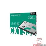UNIDAD DE ESTADO SOLIDO SSD TEAM GROUP CX1 SLC / 240GB / SATA III / 2.5" / 6GB/S / 3D NAND
