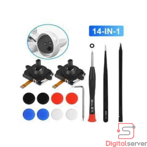 KIT DE REPARACION DE JOYSTICK ANALOGICO 14 EN 1 PARA EL CONTROLADOR TACTIL OCULUS META QUEST 2
