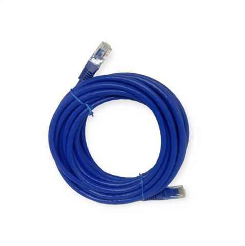 PATCH CORD CABLE DE RED CAT6E 15 METROS AZUL