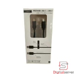CABLE DE CARGA RAPIDA HYKKER PARA CELULARES TIPO C A TIPO C / 1.5M /  60MB/S / 20W / CERTIFICACION DEKRA / COLOR NEGRO