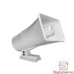 SIRENA ALARMA 30W DOS TONOS VIPERTEK USO EXTERIOR / COLOR BLANCO