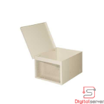 CAJA DE PROTECCION PARA SIRENA 21X26X14.5CM / PARA EXTERIOR / COLOR BLANCO