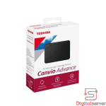 DISCO DURO EXTERNO HDD TOSHIBA 1TB CANVIO ADVANCE / COLOR NEGRO