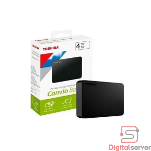 DISCO DURO EXTERNO HDD TOSHIBA CANVIO BASIC 4TB 2.5" USB 3.0 5GBP/S / COLOR NEGRO
