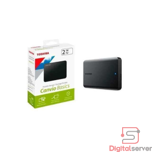 DISCO DURO EXTERNO HDD TOSHIBA CANVIO READY 2TB 2.5" USB 3.0 5GBP/S / COLOR NEGRO