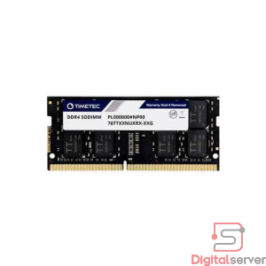 MEMORIA RAM TIMETEC DDR4 16GB 2666MHZ SODIMM / PC4-2666 / CL19 / PARA LAPTOP 