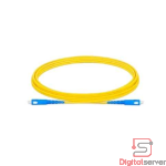 PATCH CORD FIBRA OPTICA MONOMODO LANPRO / LC UPC A SC UPC / G652D / 2C / 3.0MM / LSZH / 3M / COLOR AMARILLO