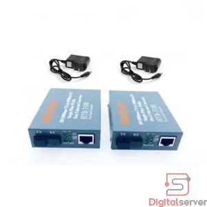 KIT CONVERTIDOR DE MEDIOS TRANSCEIVER DE FIBRA NETLINK 10/100/1000MBPS / 1GBPS / Tx / Rx