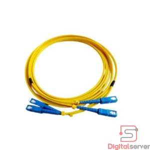 PATCH CORD FIBRA OPTICA MONOMODO ORTRONICS / OR-P1DC2IRRZRZ005M / SC UPC A SC UPC / SM DX / OFNR / 5M / COLOR AMARILLO