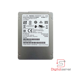 UNIDAD DE ESTADO SOLIDO SSD TOSHIBA 256GB / 2.5" / SATA III / KSG60ZSE256G / GRADO A 