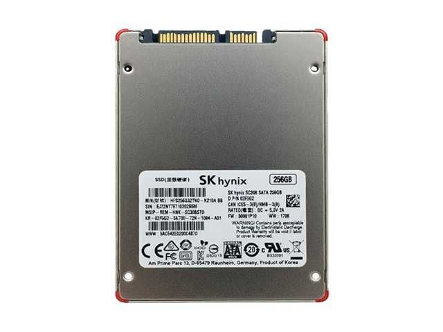 UNIDAD DE ESTADO SOLIDO SSD SK HYNIX 256GB SC308 / 2.5" / SATA III