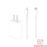 CARGADOR PARA IPHONE TIPO C A LIGHTNING / 20W / CUBO + CABLE