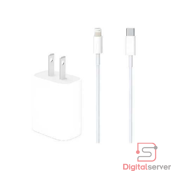 CARGADOR PARA IPHONE TIPO C A LIGHTNING / 20W / CUBO + CABLE ...