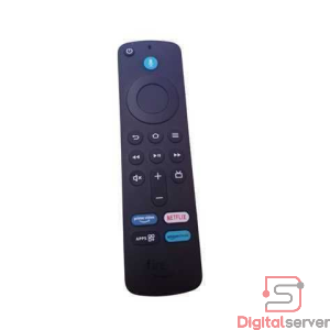 CONTROL REMOTO PARA AMAZON COMPATIBLE CON FIRE STICK 3RA GEN Y 4K / CON ALEXA POR VOZ BLUETOOTH / NO INCLUYE PILAS / COLOR NEGRO