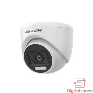 CAMARA HIKVISION DS-2CE76D0T-LPFS DOMO EXTERIOR HD-TVI 1080P HD 2MPX 2.8MM 20M / AUDIO / IR / CON MICROFONO