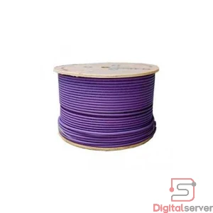CABLE DE RED UTP SYSNET CAT 6E EXTERIOR BLINDADO 23AWG 305 METROS VIOLETA