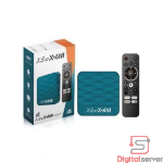 TV BOX ANDROID XS97 X-618 4K ULTRA HD 5G / SMART TV / HDMI / CONTROL REMOTO / COLOR TURQUESA