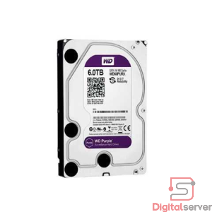 DISCO DURO HDD WD WESTERN DIGITAL PURPLE 6TB / 3.5" / CCTV / SC HA510 / SATA 6GB/S