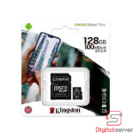 MEMORIA FLASH MICRO SD KINGSTON CANVAS SELECT PLUS SDC10G2 128GB / 100MB/S / CLASE 10 A1