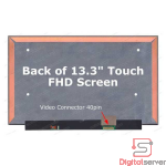 PANTALLA 13.3 PULGADAS / 40 PINES / FULL HD FHD (1920X1080) / SIN VINCHA / B133HAK02.2 / IPS TACTIL TOUCH