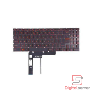 TECLADO MSI GF66 GF76 GL66 GL76 MS 1582 MS 17L1 11UE US BACKLIGHT CON BOTON POWER SIN FRAME NUMERICO