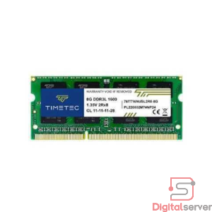MEMORIA RAM TIMETEC DDR3L 8GB 1600MHZ SODIMM / 1.35V / PARA LAPTOP