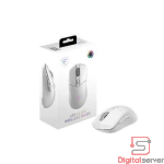 MOUSE INALAMBRICO GAMER MSI VERSA 300 WIRELESS WHITE / 50 HORAS / 2.4GHZ / LED / 8000 DPI / RECARGABLE / COLOR BLANCO