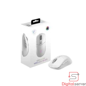 MOUSE GAMER MSI VERSA 300 WIRELESS WHITE / 50 HORAS / 2.4GHZ / LED / 8000 DPI / COLOR BLANCO