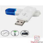 ADAPTADOR USB INALAMBRICO BLUETOOTH / DISTANCIA 8 A 10 M