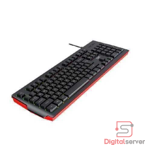 TECLADO GAMER EZMI GM866 / RETROILUMINADO / ALAMBRICO / CON CABLE / USB / COLOR NEGRO